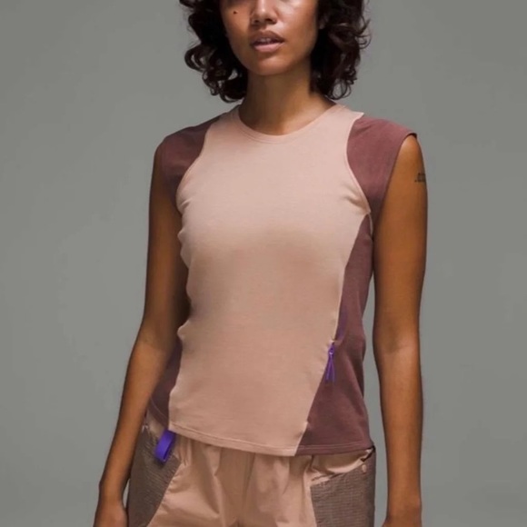 Lululemon Cap Sleeve Hiking Tank Top - Picture 1 of 8